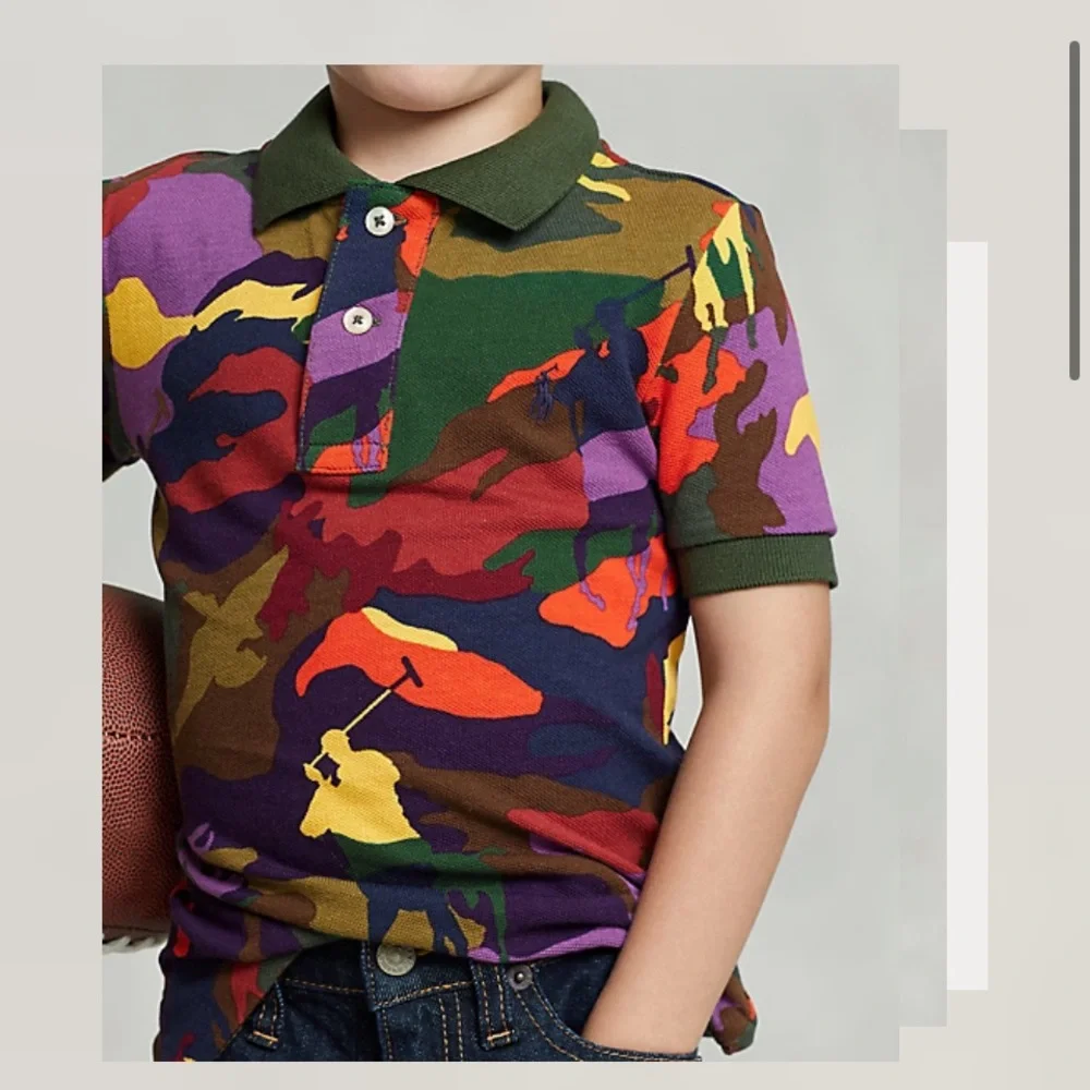 Polo Ralph Lauren polo shirt cotton age 4 boys preppy boys party